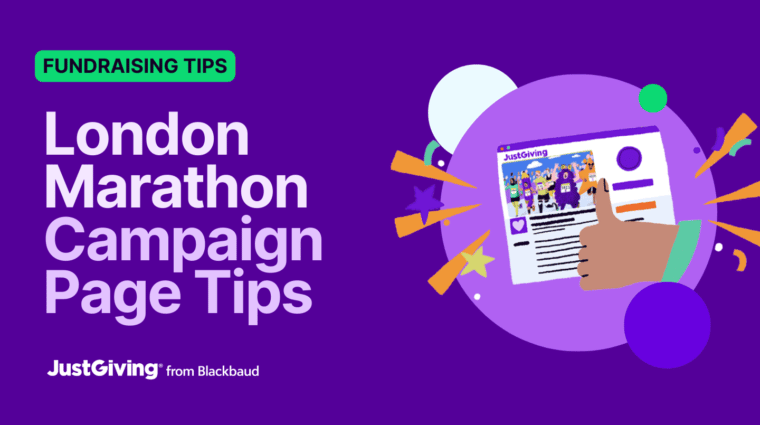 London Marathon Campaign Page Tips