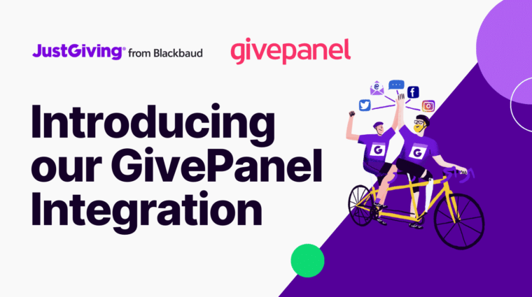 JustGiving GivePanel Integration featured image