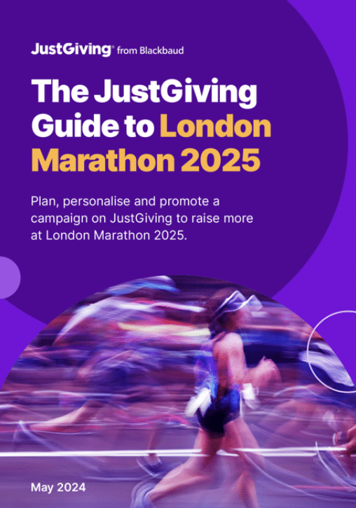 Recém lançado: Guia JustGiving para a Maratona de Londres 2025