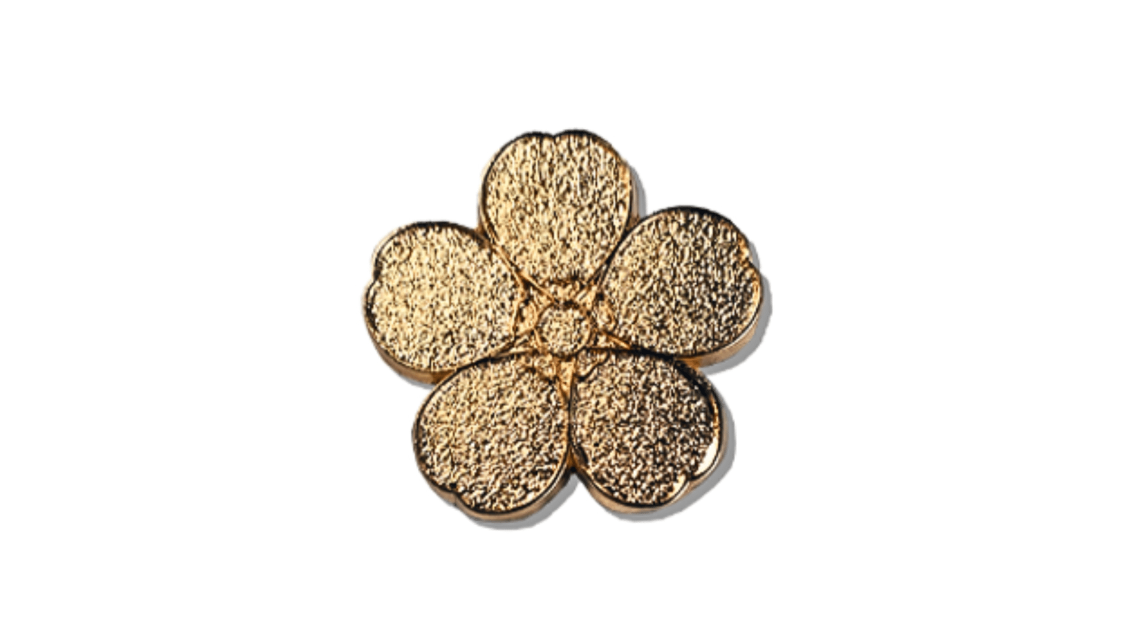 Image showing the special gold badge pin Alzheimer's Research sends their top fundraisers as an incentive.